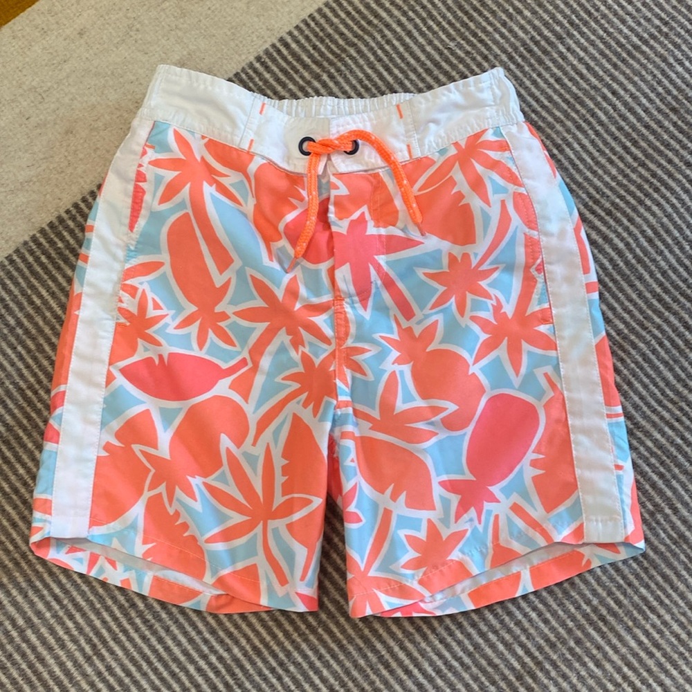 Boden, boy’s size 7-8 swim shorts.